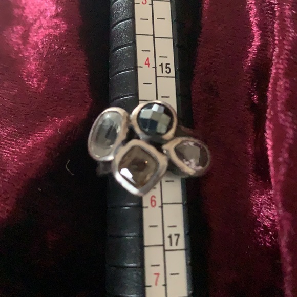 Silpada 4 Stone Ring R2206 Wine Flight. - Picture 11 of 14